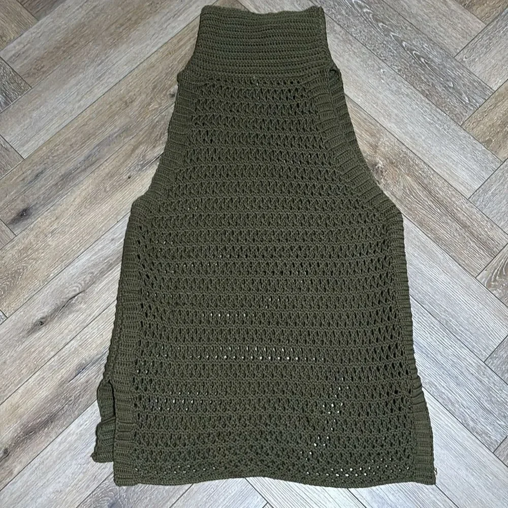 FREE PEOPLE Womens Vest Northern Lights Knit